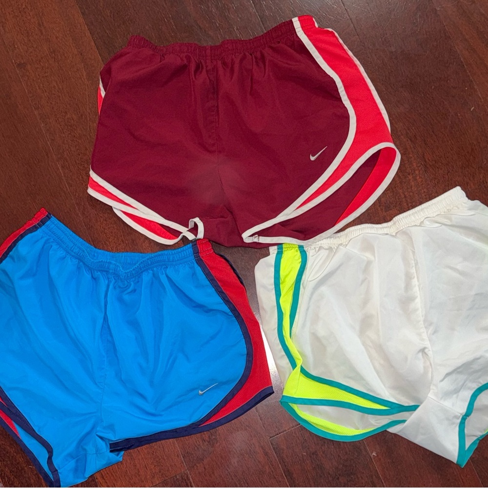3 Nike Running Shorts (Size Small)